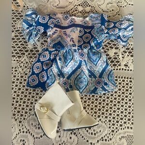 Off-Brand “Mod” Dress and Boots